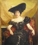 John Singer Sargent Portrait of Jennie Churchill Spain oil painting artist